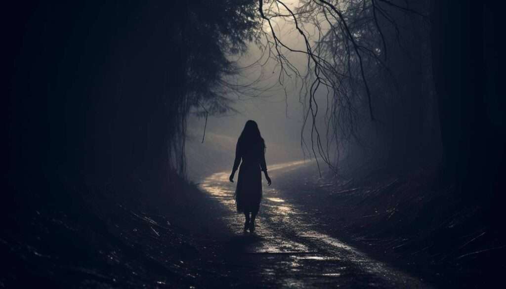 la chica de la curva